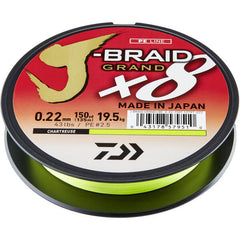 Fir împletit J-Braid Grand X8E DAIWA - Rezistență Superioară, Vizibilitate sporită - 1