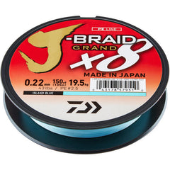 Fir împletit J-Braid Grand X8E Daiwa - Rezistență, Vizibilitate Blue - 3