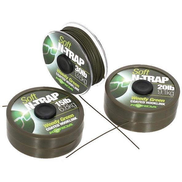 Fir Korda N-Trap Soft Coated Silt - Rezistență, Invizibilitate Sub Apă - 1