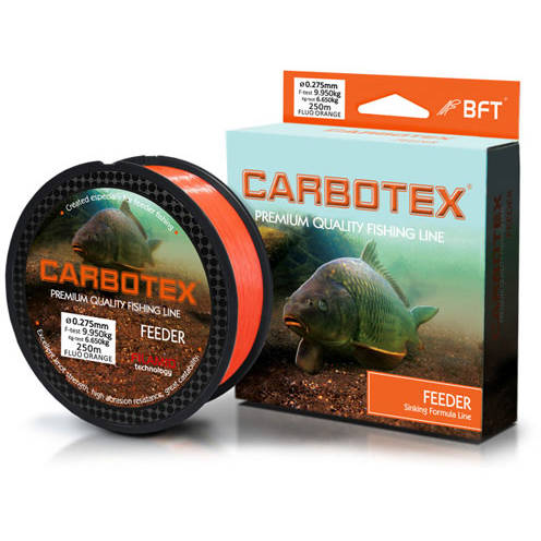 Fir Monofilament Carbotex Feeder DM Black - Rezistență, Aruncări Lungi