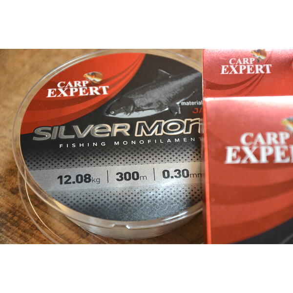 Fir Monofilament Carp Expert Silver Transparent - Rezistență 12.1KG - 3