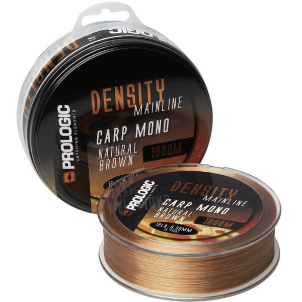 Fir Monofilament Crap Density Carp Mono Brown PROLOGIC - 0.40mm, 1000m - 1