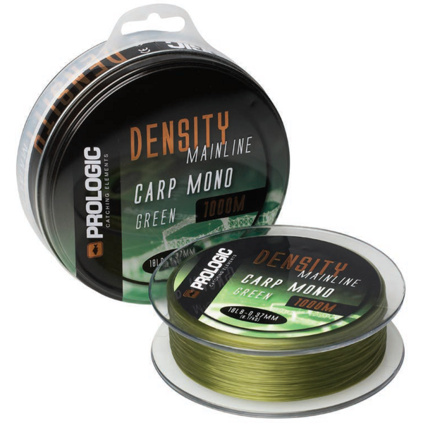 Fir Monofilament Density Carp PROLOGIC - Verde, Rezistență 6.8kg - 1