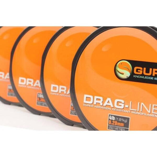 Fir Monofilament Drag Line Guru - Rezistență, Invizibilitate 0.27mm - 3