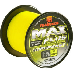Fir Monofilament Fir Max Plus Trabucco - Hi-Viz Fluo, Supercast - 3