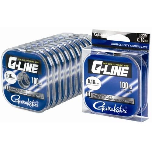 Fir Monofilament G-LINE COMPETITION Gamakatsu - 0.18mm, 2.86kg
