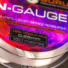 Fir Monofilament Guru Super Natural Clear 0.08mm - Invizibil, Rezistent - 5