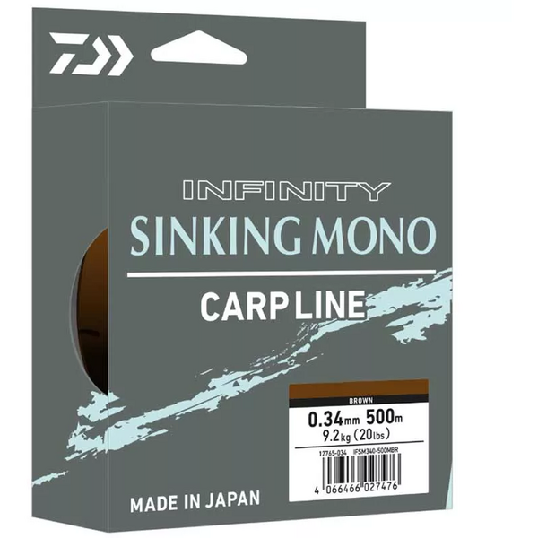 Fir Monofilament INFINITY CAMO DAIWA - Rezistență, Invizibilitate Subacvatică - 1