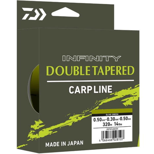 Fir Monofilament Infinity Double Tapered DAIWA - 0.30mm, Rezistență Maxima