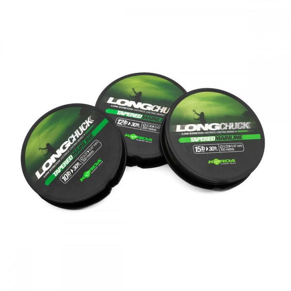 Fir Monofilament Longchuck Green Korda - Rezistență Nod, Lansări Lungi