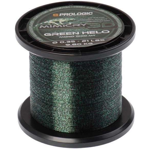 Fir Monofilament Mimicry Green Helo Prologic - 0.28mm, Rezistență 6.2kg - 1