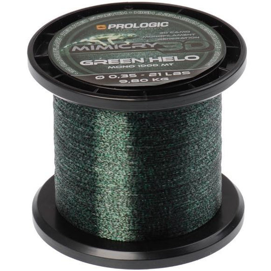 Fir Monofilament Mimicry Green Helo Prologic - 0.28mm, Rezistență 6.2kg - 1