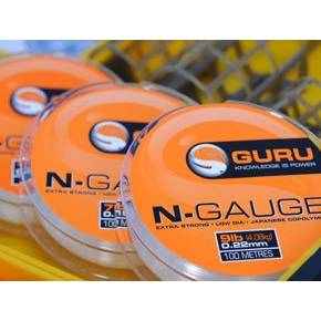 Fir Monofilament N-Gauge GURU - 0.17mm, Rezistență, 100m - 1