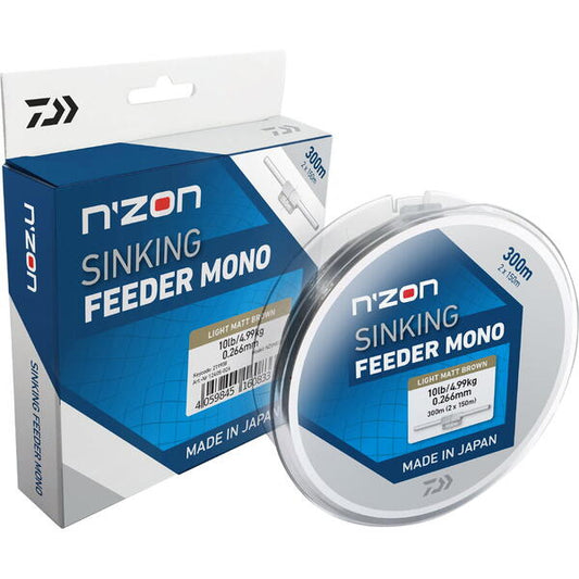 Fir Monofilament N'ZON S Mono Daiwa - Răpitori, Vizibilitate Scăzută