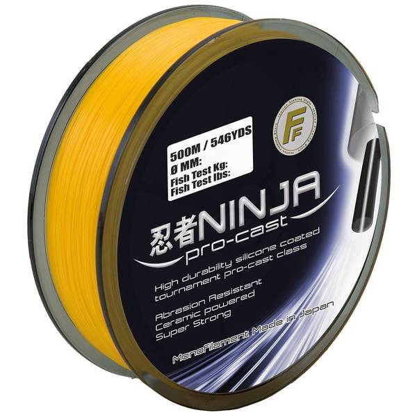 Fir Monofilament NINJA PRO CAST Lineaeffe - Portocaliu Fluo, 8.5kg