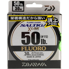Fir Monofilament Saltiga FC Leader X Link DAIWA - 0.70mm, Rezistență 60lbs - 2