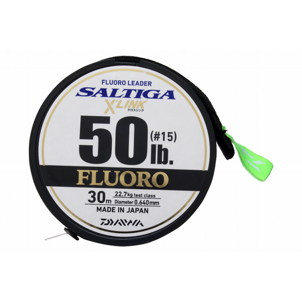 Fir Monofilament Saltiga FC Leader X-Link Daiwa - Putere, Rezistență 0.23mm - 4