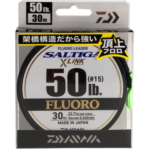 Fir Monofilament Saltiga FC Leader X Link DAIWA - Rezistență Superioră - 2