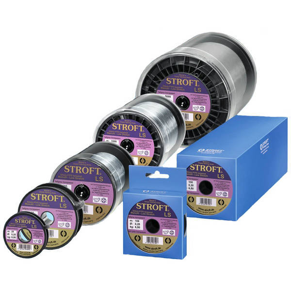 Fir Monofilament STROFT LS - Rezistență Nod, 0.12mm/1.8kg/50m - 2