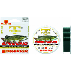 Fir Monofilament T-FORCE SPIN PIKE Trabucco - Rezistență Mare, 0.20mm