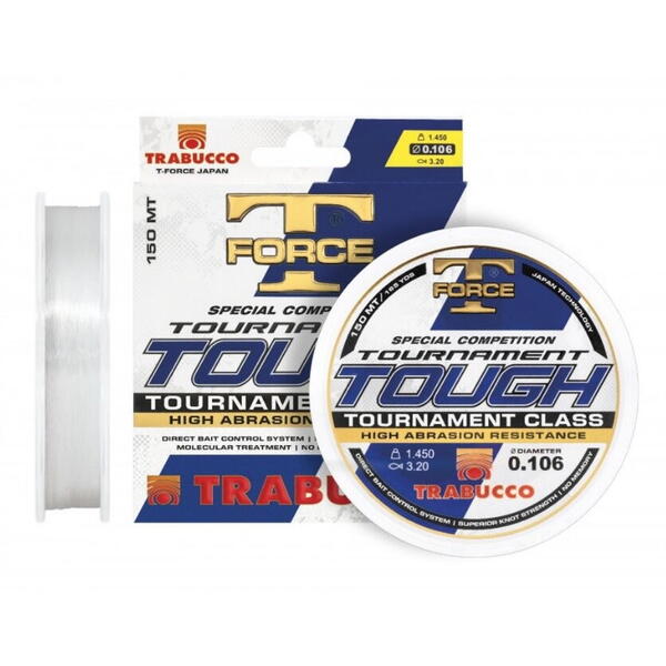 Fir Monofilament T-Force Tournament Trabucco - Rezistență, Invizibil