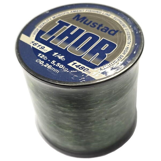 Fir Monofilament THOR MUSTAD - 0.60mm, Rezistență, Invizibilitate - 1