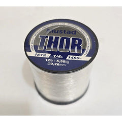 Fir Monofilament THOR Mustad - Rezistență Superioară, Claritate Crystal
