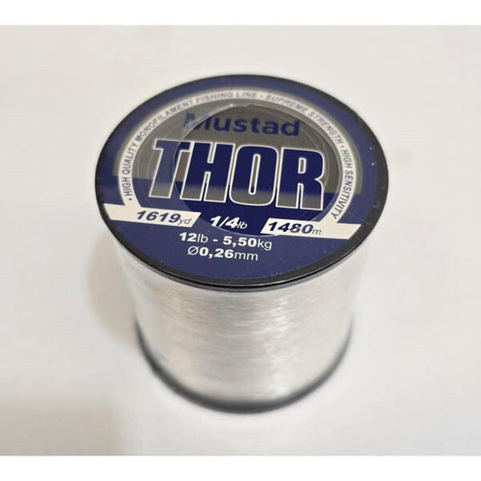 Fir Monofilament THOR Mustad - Rezistență Superioară, Claritate