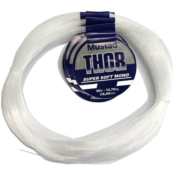 Fir Monofilament Thor Mustad - Super Soft, 0.35mm, Rezistent