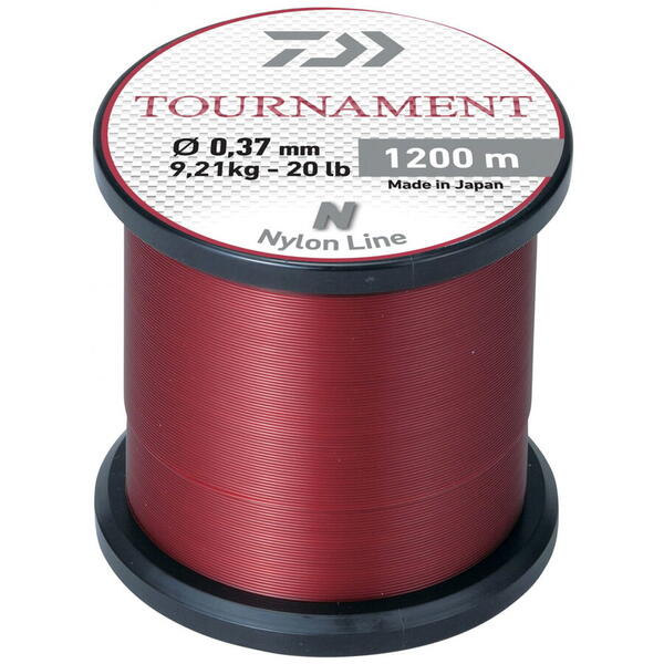 Fir Monofilament Tournament DAIWA - 0.20mm, Rezistență Crap, 1200m - 1