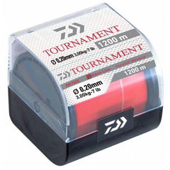 Fir Monofilament Tournament DAIWA - 0.20mm, Rezistență Crap, 1200m - 2