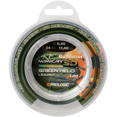 Fir Pescuit Leader Mimicry Green Helo Prologic - 0.60mm, Rezistență Maximă