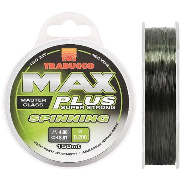 Fir Spinning FIR MAX PLUS Trabucco - 0.25mm, Rezistență, 150m