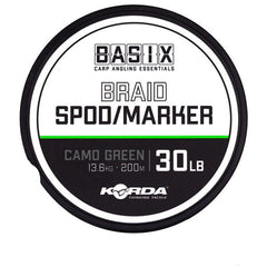 Fir Spod/Marker Basix Braid Korda - 13.6kg, Rezistent, Vizibil - 1