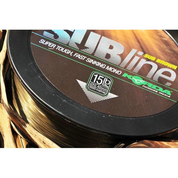 Fir Subline Maro Korda - 0,43mm, 20LB, Scufundare Rapidă - 1