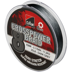 Fir Textil Crap Crosspower 8X DAM - Rezistență Superioară, Zero Întindere - 1
