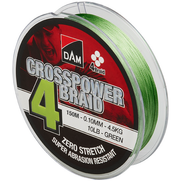 Fir Textil Crosspower 4X DAM - Rezistență Sporită, Verde, 0.22mm - 1