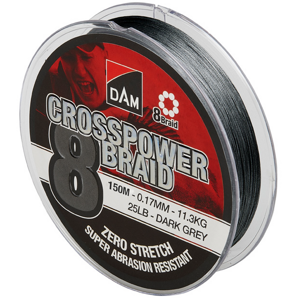 Fir Textil DAM Crosspower 8X - Rezistență, Performanță în Crap - 1