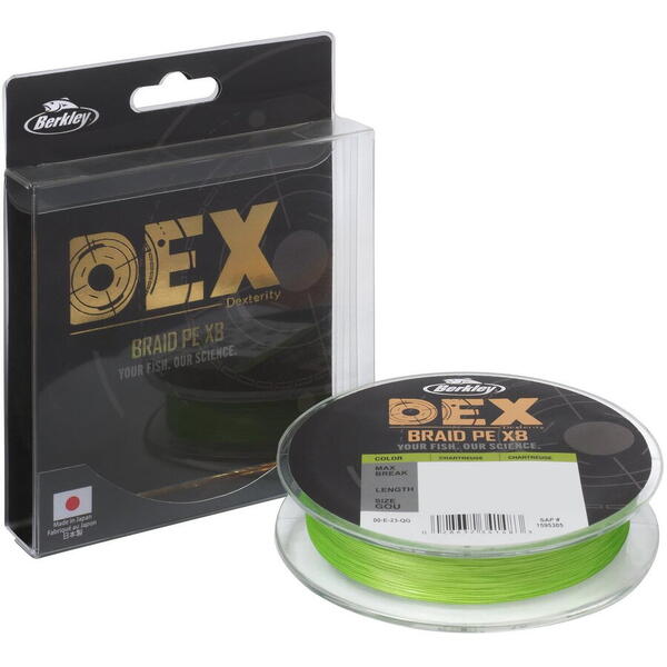 Fir Textil Dex X8 PE Berkley - Rezistență Superioară, Vizibilitate Mare - 2