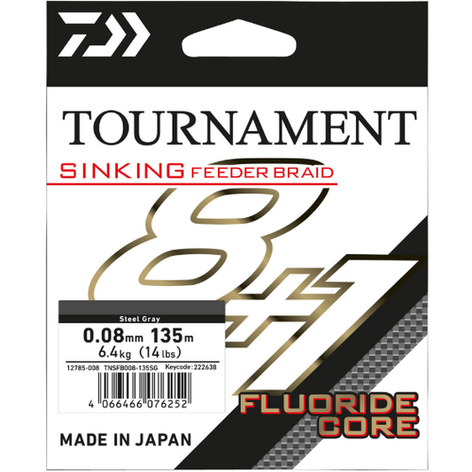 Fir Textil Feeder Tournament Sinking DAIWA - Scufundare Rapidă, 8+1 Fire - 1