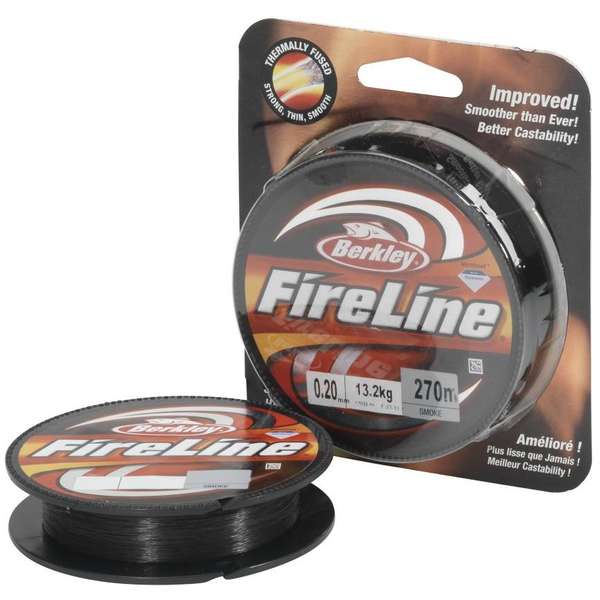 Fir Textil Fireline Gri Berkley - Rezistență, Senzitivitate, 0.12mm