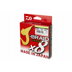 Fir Textil J-Braid Grand X8E Daiwa - Vizibilitate, Rezistență 12.5kg - 1
