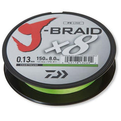 Fir Textil J-Braid X8 Chartreuse DAIWA - Vizibilitate, Rezistență 18kg - 2