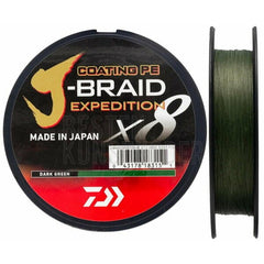 Fir Textil J-Braid X8 DAIWA - 0.16mm/9.8kg, Rezistență Excepțională