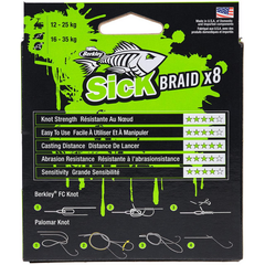 Fir Textil Sick Braid Berkley - Vizibilitate Ridicată, Rezistență 11,2kg - 3