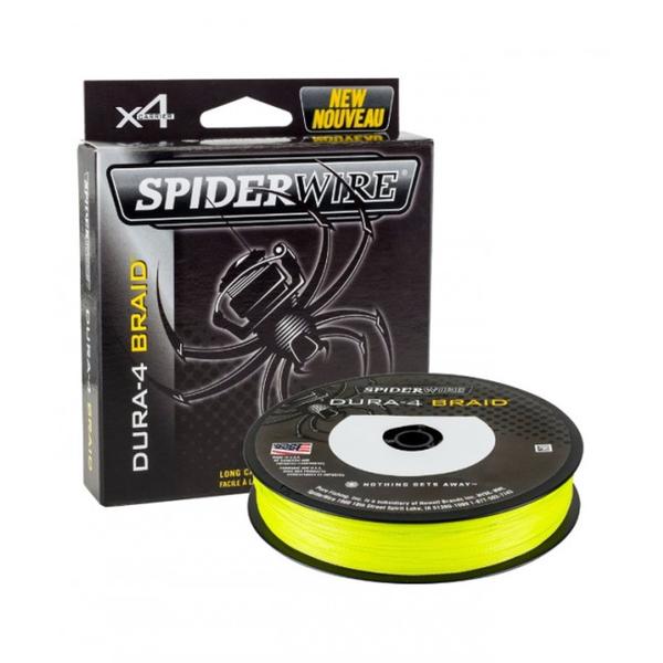 Fir Textil SPIDERWIRE DURA 4 - Galben, Rezistență 17kg, 0.20mm - 1