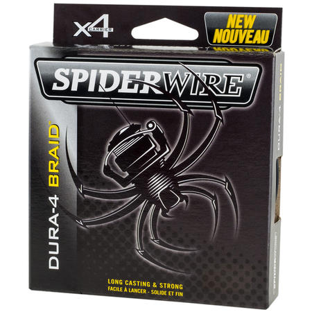 Fir Textil SPIDERWIRE DURA 4 - Galben, Rezistență 17kg, 0.20mm - 2