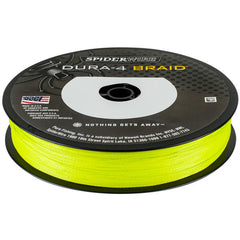 Fir Textil SPIDERWIRE DURA 4 - Galben, Rezistență 17kg, 0.20mm - 3