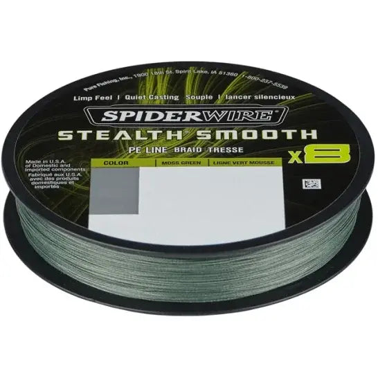 Fir Textil Spiderwire Stealth Moss Green - 0.13mm, Rezistență Excepțională - 2