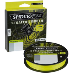 Fir Textil SPIDERWIRE Stealth Smooth 8 - 0.09mm/7.5kg, Galben